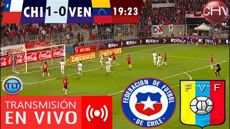 venezuela vs chile en vivo tarjeta roja